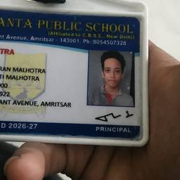 School ID Card Edit