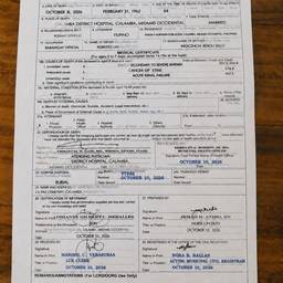 Death Certificate Age Edit