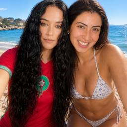 Beach Friends Photo Merge