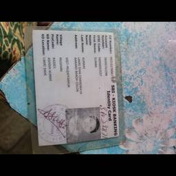 Antes - Foto de documento de identidade endireitada