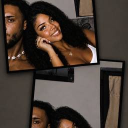 Natural DSLR Couple Photo
