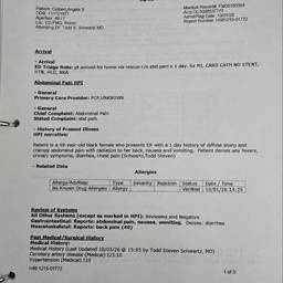 Medical Report Date Change