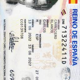 Spanish ID Card Year Edit