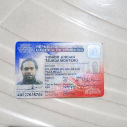 Driver's License Text Edit