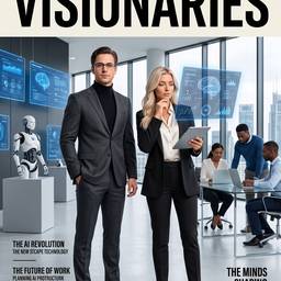 Business Tech Magazine Cover