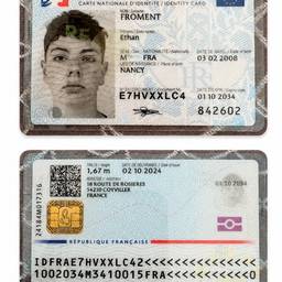 French ID Card Year Edit