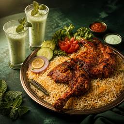 Grilled Meat Rice Platter