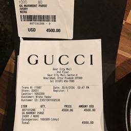 Edit Price on Receipt