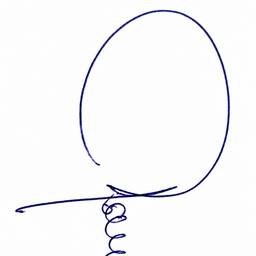 Clean Handwritten Letter Q