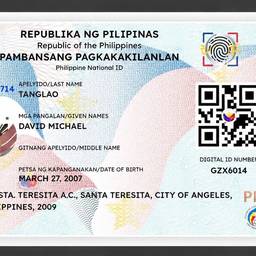 Philippine ID Birth Year Edit