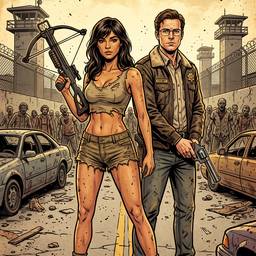 Après - Art de Couverture de Comic Zombie