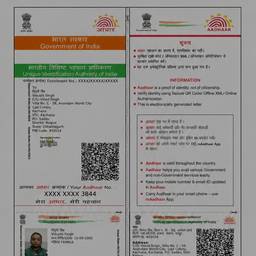 Aadhaar DOB Year Edit