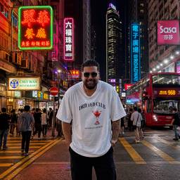 Hong Kong Night Scene Edit