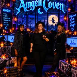 Amgen Coven Halloween Team