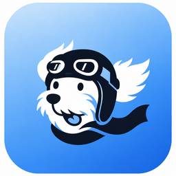 Aviator Dog App Icon