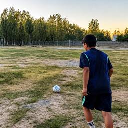 Soccer Boy Photo Enhanced