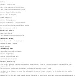 ビフォー - 銀行振込の領収書編集