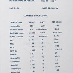 Lab Report Date Edit