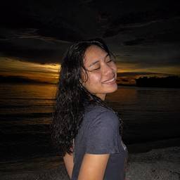 Night Flash Beach Selfie