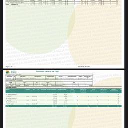 Vorher - Änderung des Datums im Lohnbericht