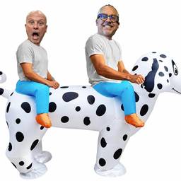 Funny Dalmatian Face Swap