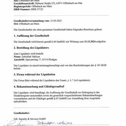 Legal Document Date Change