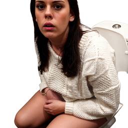 Toilet Cutout Portrait