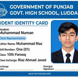 Student ID Card Photo Swap