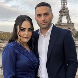 Paris Couple Photo Merge