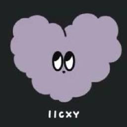 Before - Transparent Purple Cloud Mascot