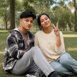 Couple Park Photo