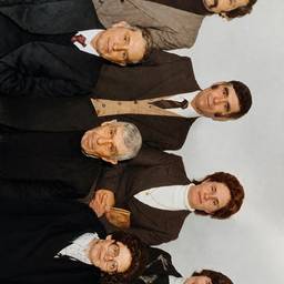 Vintage Group Photo Restored