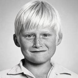 Restore Black White Portrait