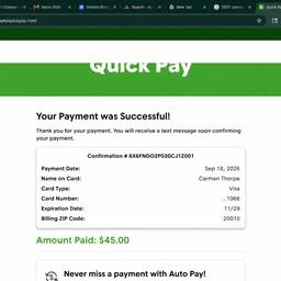 Edit Payment Receipt