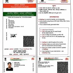 Aadhaar Card Name & DOB Edit