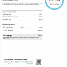 Change Address on Receipt