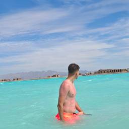 Vorher - Strand-Sixpack-Bauch-Bearbeitung