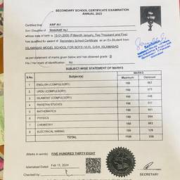 Change Name on Document