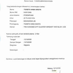 Medical Certificate Date Edit