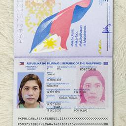 Straightened Passport Photo
