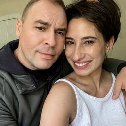 Nachher - Paar-Selfie-Zusammenführung