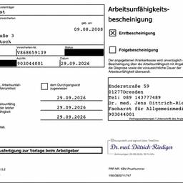 Sick Leave Certificate Date Edit