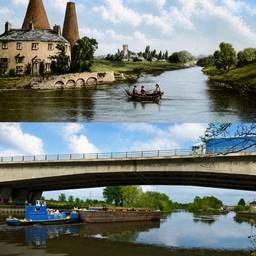 Colorize River Scene Photo