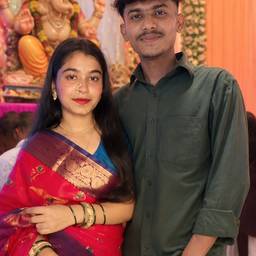 Romantic Festival Couple Photo