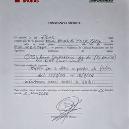 Medical Certificate Date Change