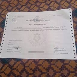Antes - Enderezar Documento de Certificado