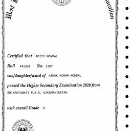 Enhance Certificate Text