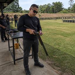 Tactical Shooting Range Scene