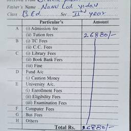 Edit Date on Receipt