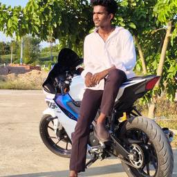 Avant - Retouche Photo Portrait de Moto